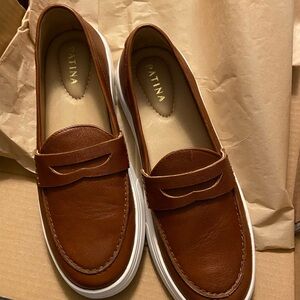 Patina Brown Loafers